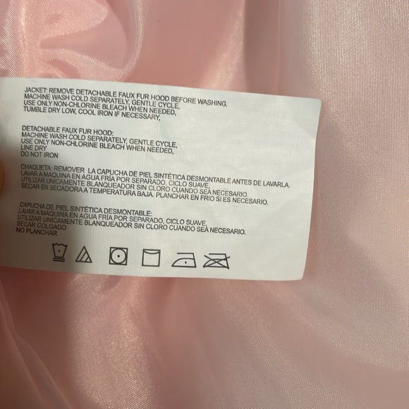 HFX GIRL PINK CAMO COAT SIZE M - Picture 6 of 7